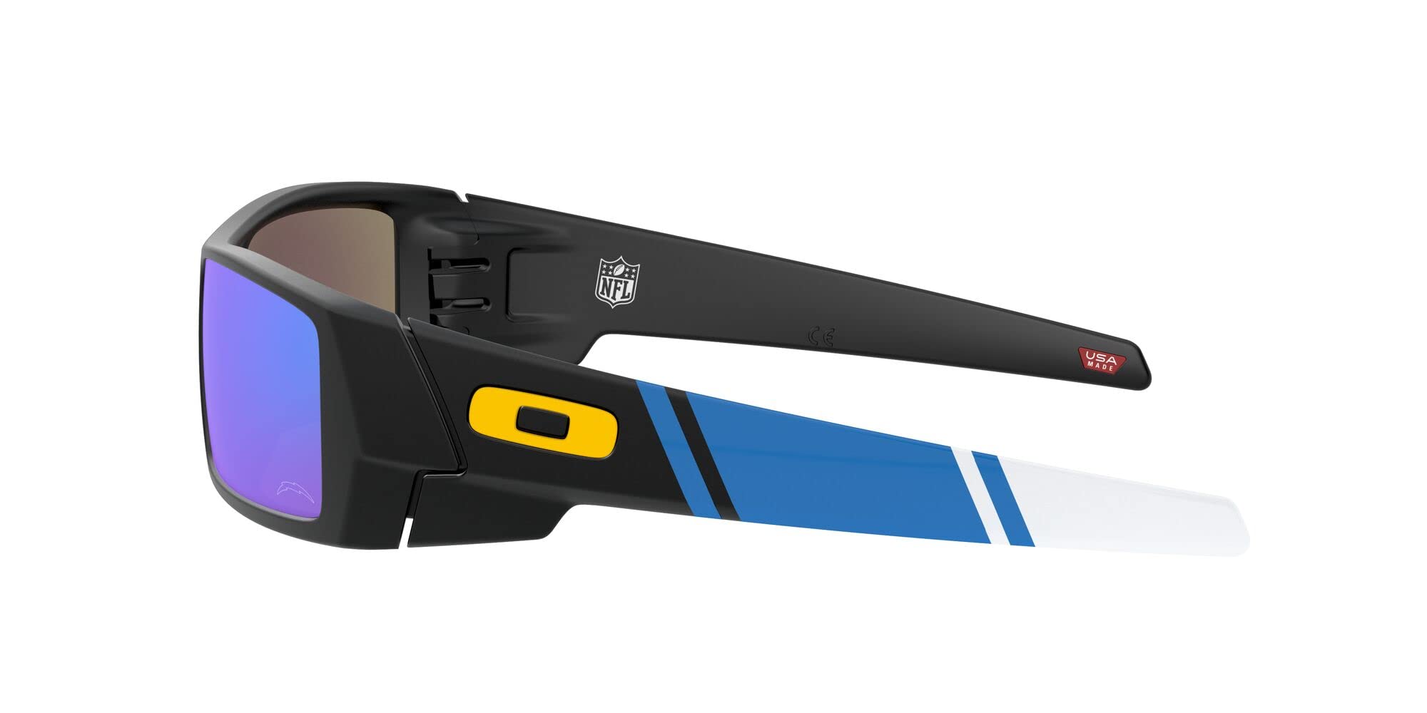 Oakley Men's Oo9014 Gascan NFL Collection Sunglasses - Polarized Sports & Outdoor Shades for Football Fans, Running, Driving, and Beach Activities