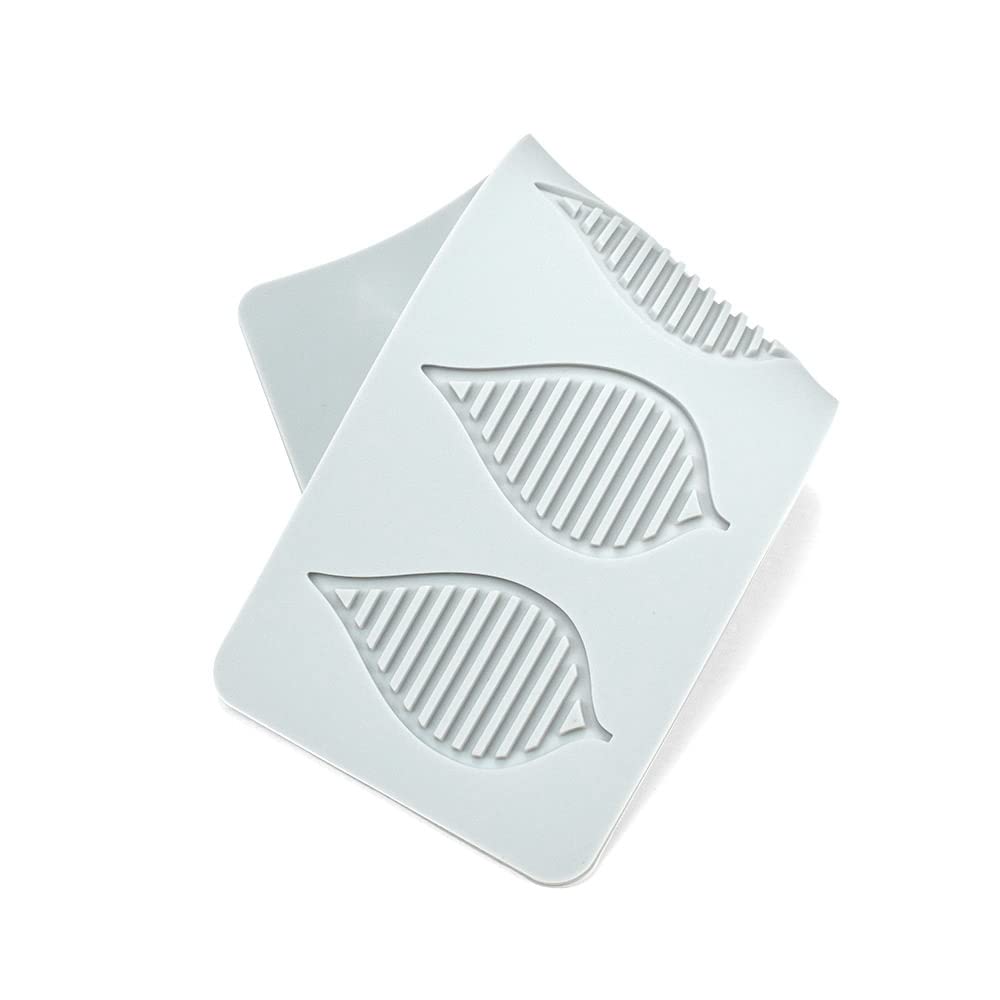 3D Hollow Leaf Fondant Lace Mold - Multi Leaves Flower Silicone Cake Decorating Molds for Chocolate, Sugar Candy & Cupcake Baking - 8.08x3.08x0.12 Inch - Perfect for Wedding Cakes, Birthday Parties & DIY Dessert Decorations