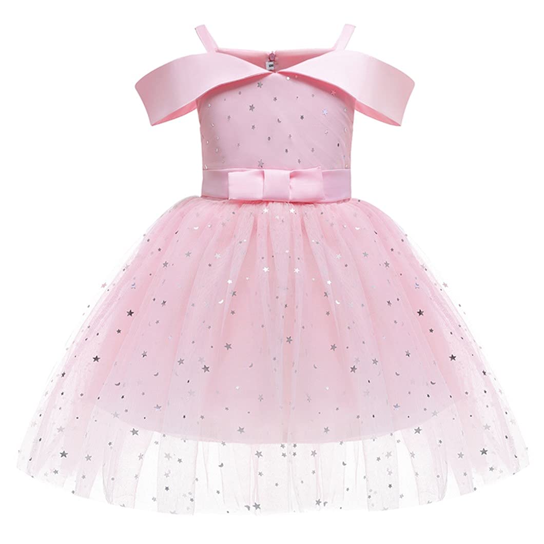 Sparkly Sequin Princess Dress for Girls - Fluffy Tulle Party Gown for Pageants, Birthday & Special Occasions | Perfect for Pageant Walk, Photo Shoots & Dress-Up Play
