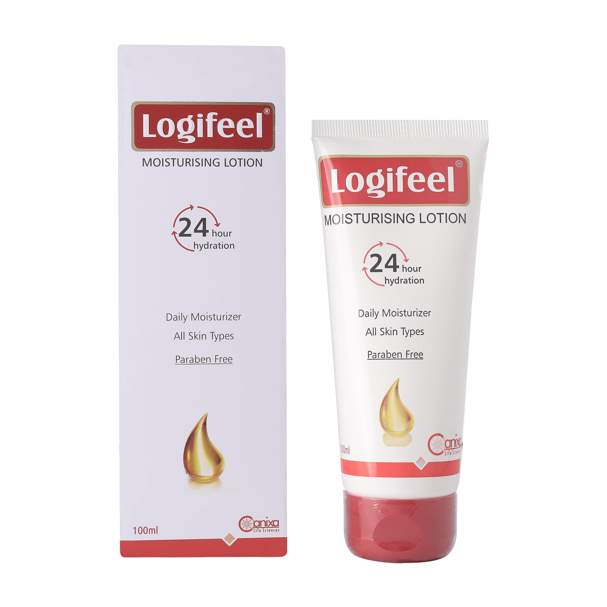 Logifeel Hydrating Body Lotion - 100ml | Moisturizing & Nourishing Skin Care for Dry Skin | Perfect for Daily Use, After Shower & Before Bed