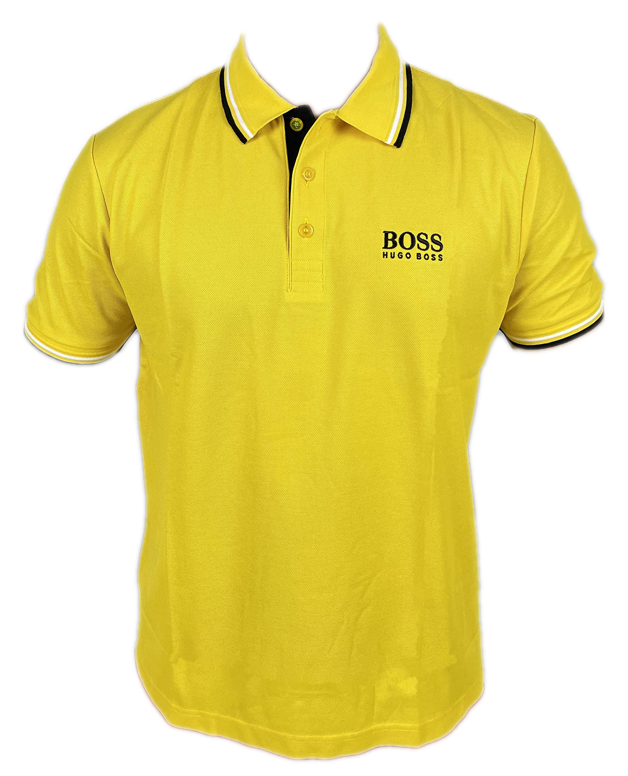 Hugo Boss Men's Slim Fit Polo Shirt - Premium Cotton Short Sleeve Casual Top for Business & Leisure | Perfect for Office, Golf, and Summer Outings