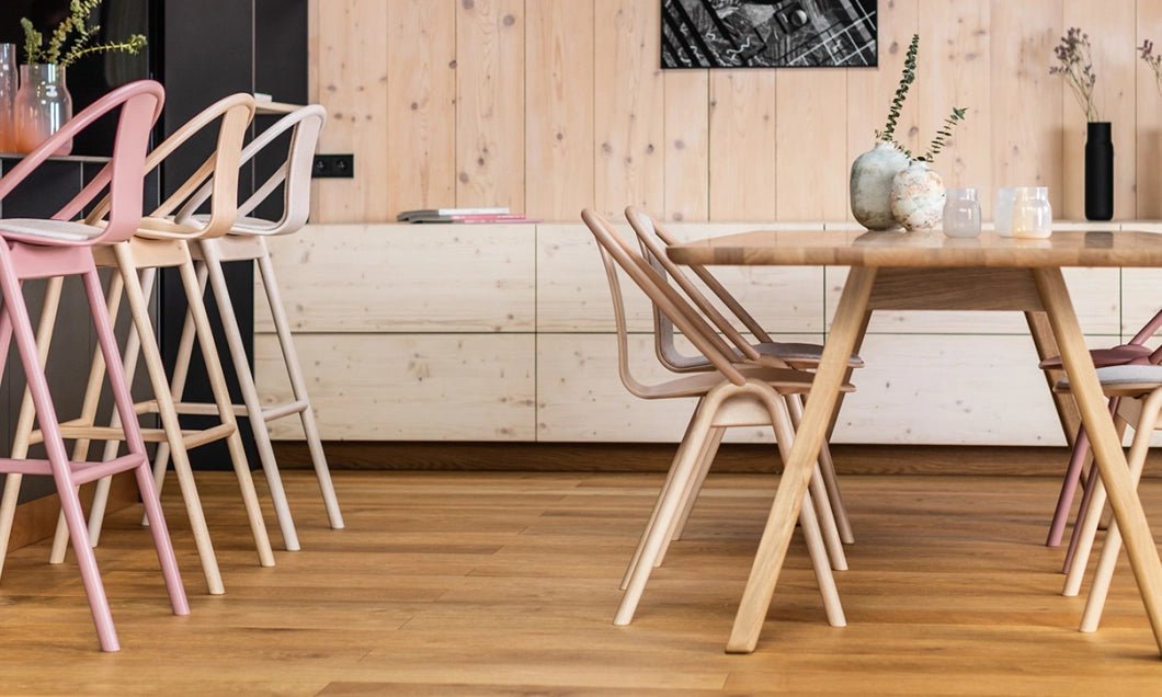 Vintage Ton Bentwood Chair - Classic Wooden Dining Chair for Home & Restaurant - Perfect for Kitchen, Dining Room, Cafe, and Office Use