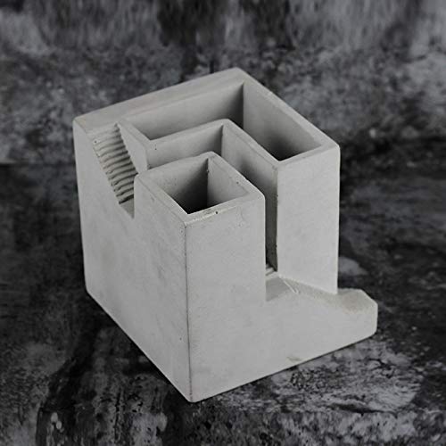 Premium Silicone Mold for Concrete Flower Pots - Square Planter with Staircase Design - DIY Cement Molds for Home Garden Decor & Outdoor Planters