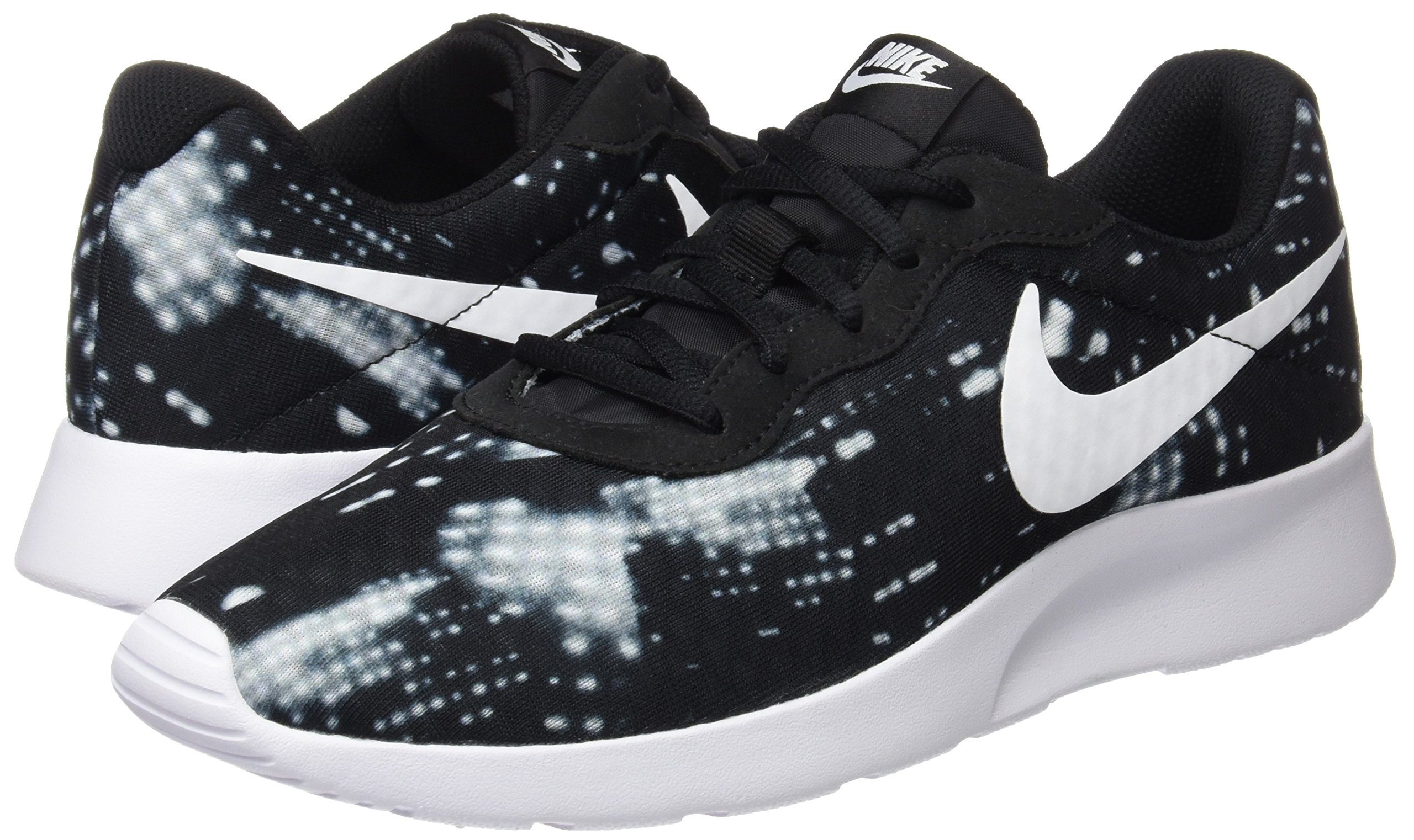 Nike Tanjun Print Men's Running Shoes - Size 10 Black/White | Lightweight & Breathable Sneakers for Jogging, Gym Workouts & Casual Wear