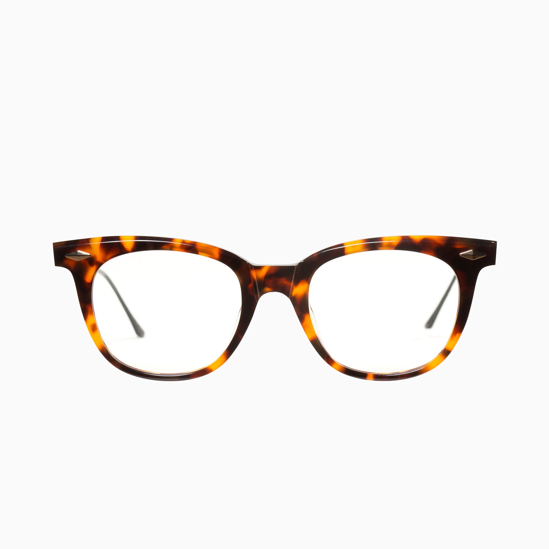 Matte Black w. Gloss Black Metal Trim / Clear Blue Blocker Lens
