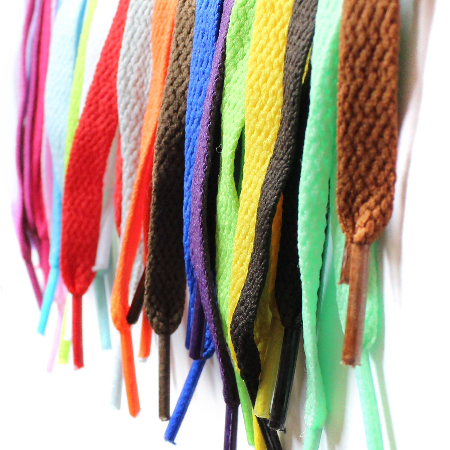 Women's Fashion Flat Shoelaces - Rose Red 36 Inches (90cm) - Perfect for Sneakers, Casual Shoes & Everyday Wear