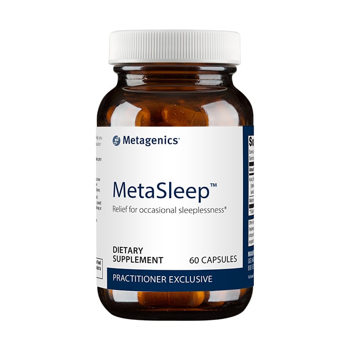 Metasleep 60 Count Premium Melatonin Sleep Aid Supplement - Natural Sleep Support for Adults, Promotes Relaxation & Better Sleep Quality - Perfect for Travel, Jet Lag & Nighttime Rest