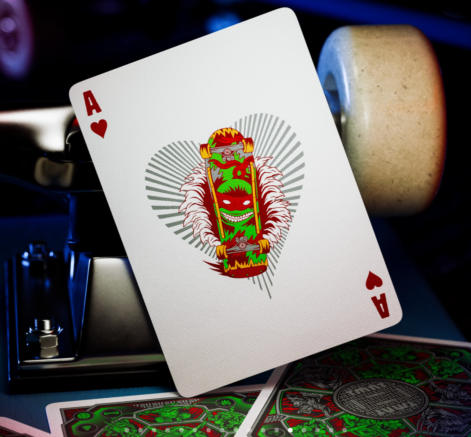 Teenage Mutant Ninja Turtles Playing Cards - 52 Deck Collectible Card Game for TMNT Fans, Family Game Night & Party Entertainment