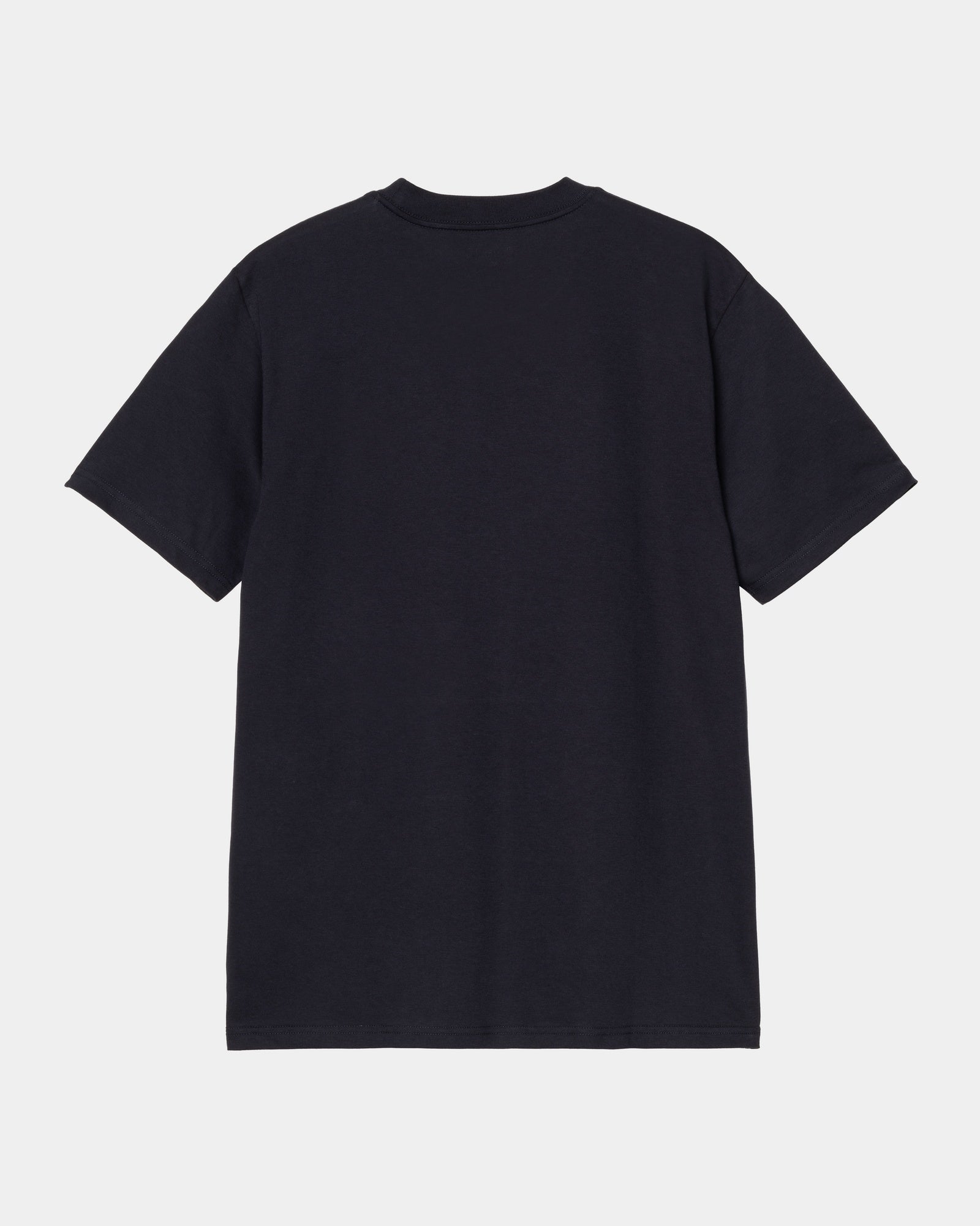 Solar Chrome C Logo T-Shirt for Men | Dark Navy Cotton Tee | Casual Wear, Street Style & Everyday Outfit