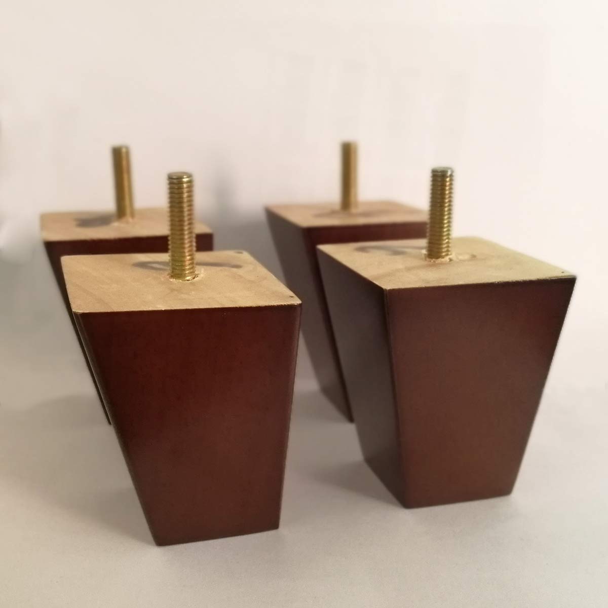 4 Pack Solid Wood Sofa Legs - 3