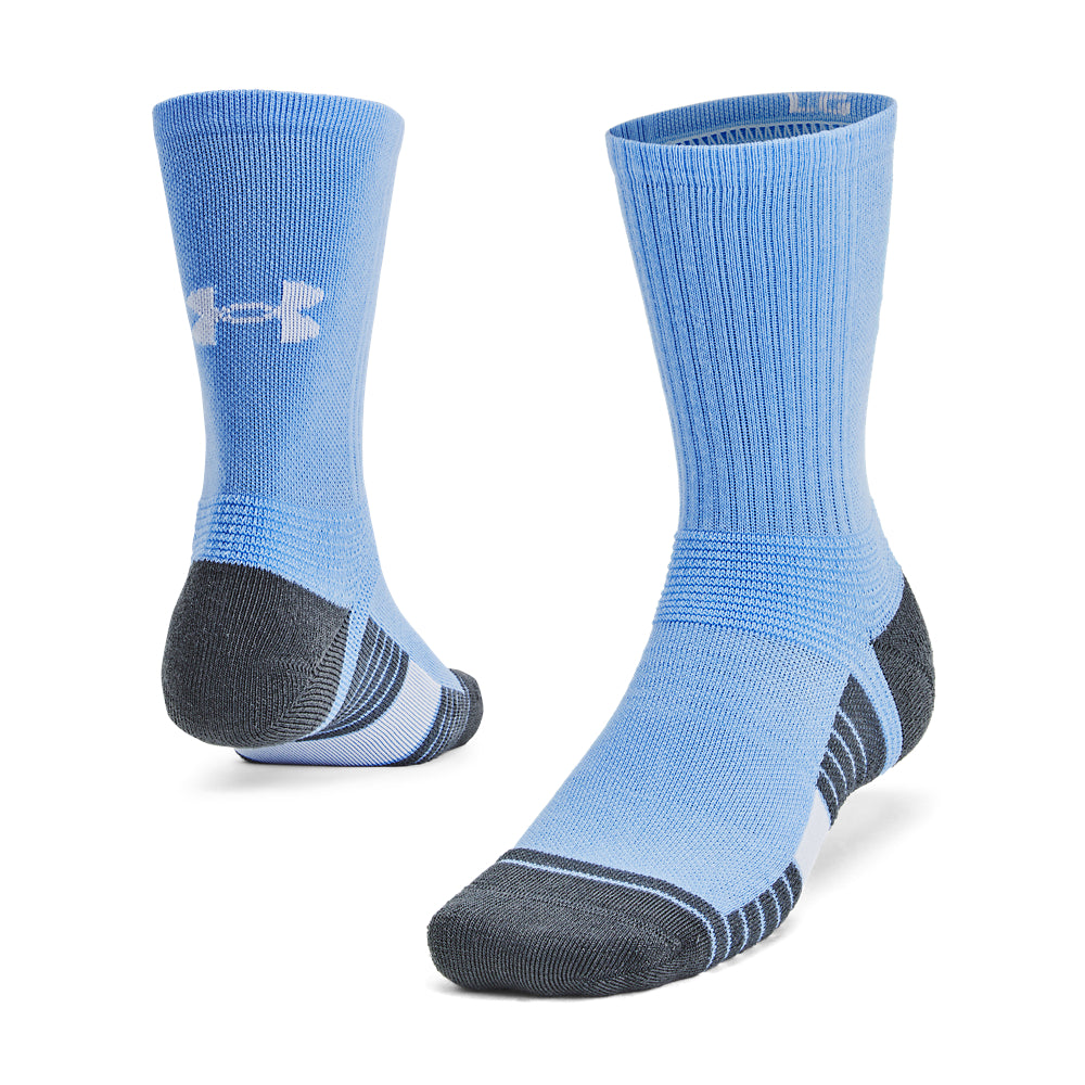 Men's & Women's Under Armour Team Crew Socks - Moisture-Wicking Athletic Socks for Running, Basketball & Workouts