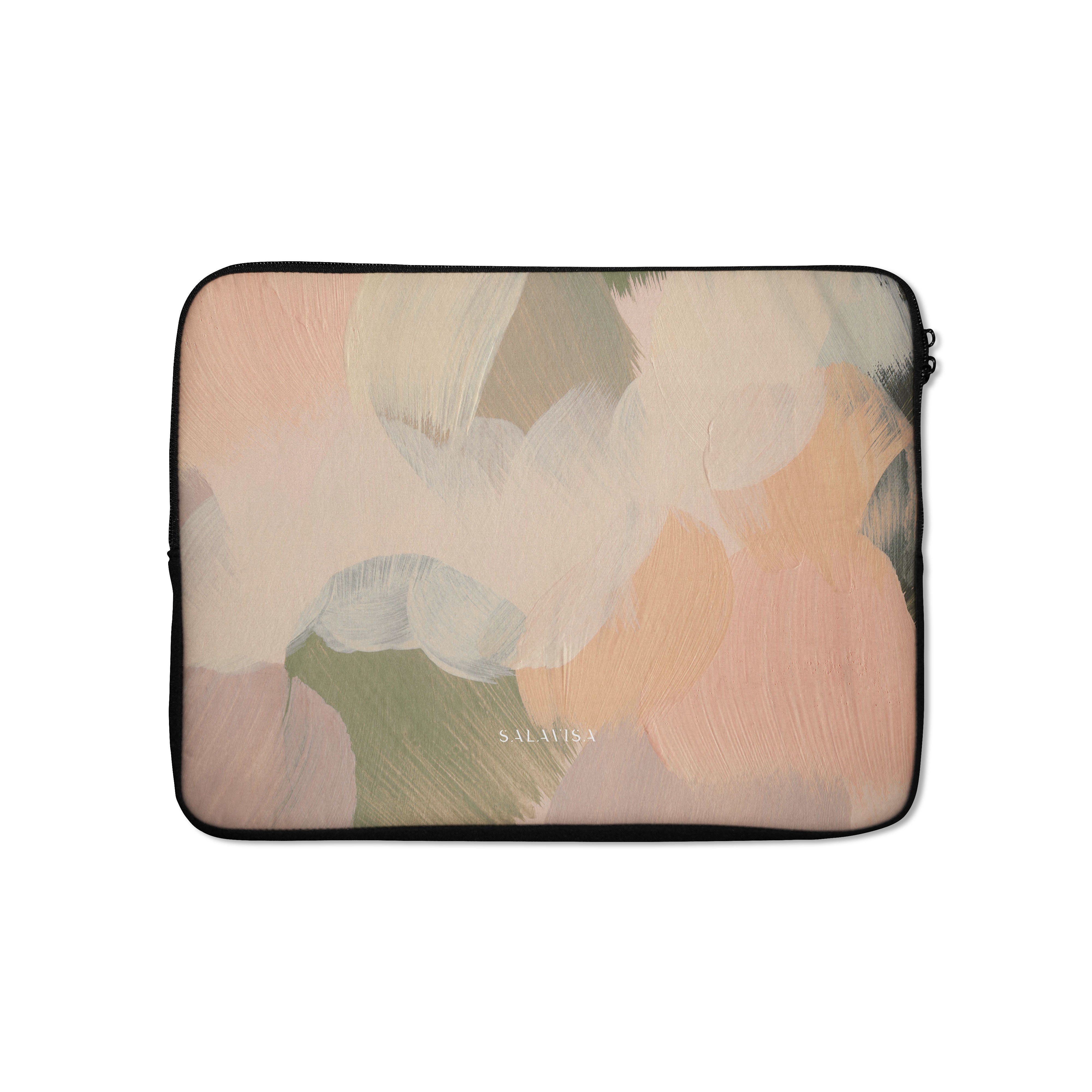Premium Lush Escape Laptop Sleeve - 13/14/15 Inch Waterproof & Shockproof Protective Case for MacBook Air Pro, Dell, HP - Perfect for Travel, Office & School Use