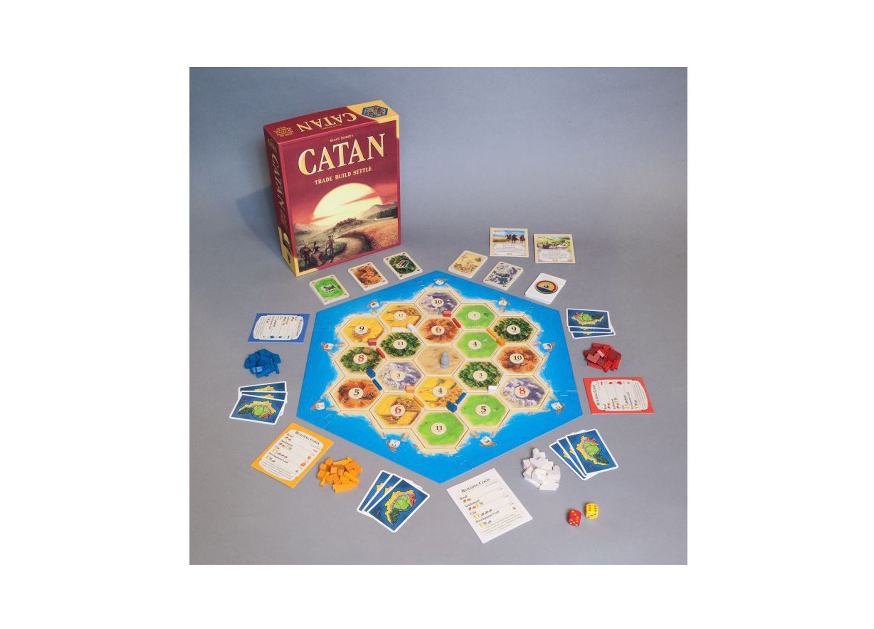 Catan Board Game: 5th Edition Strategy Game for Adults & Families - Perfect for Game Nights, Parties & Family Bonding