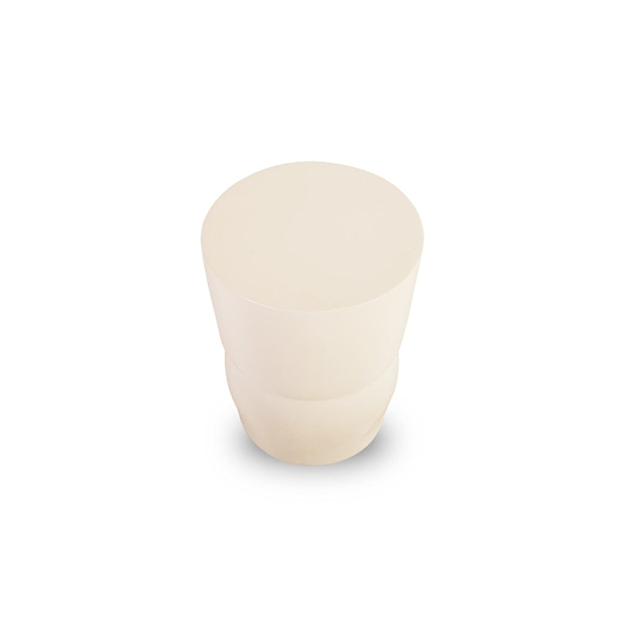 Handcrafted White Outdoor Stool & Side Table - Durable Patio Furniture for Garden, Poolside, or Balcony Decor