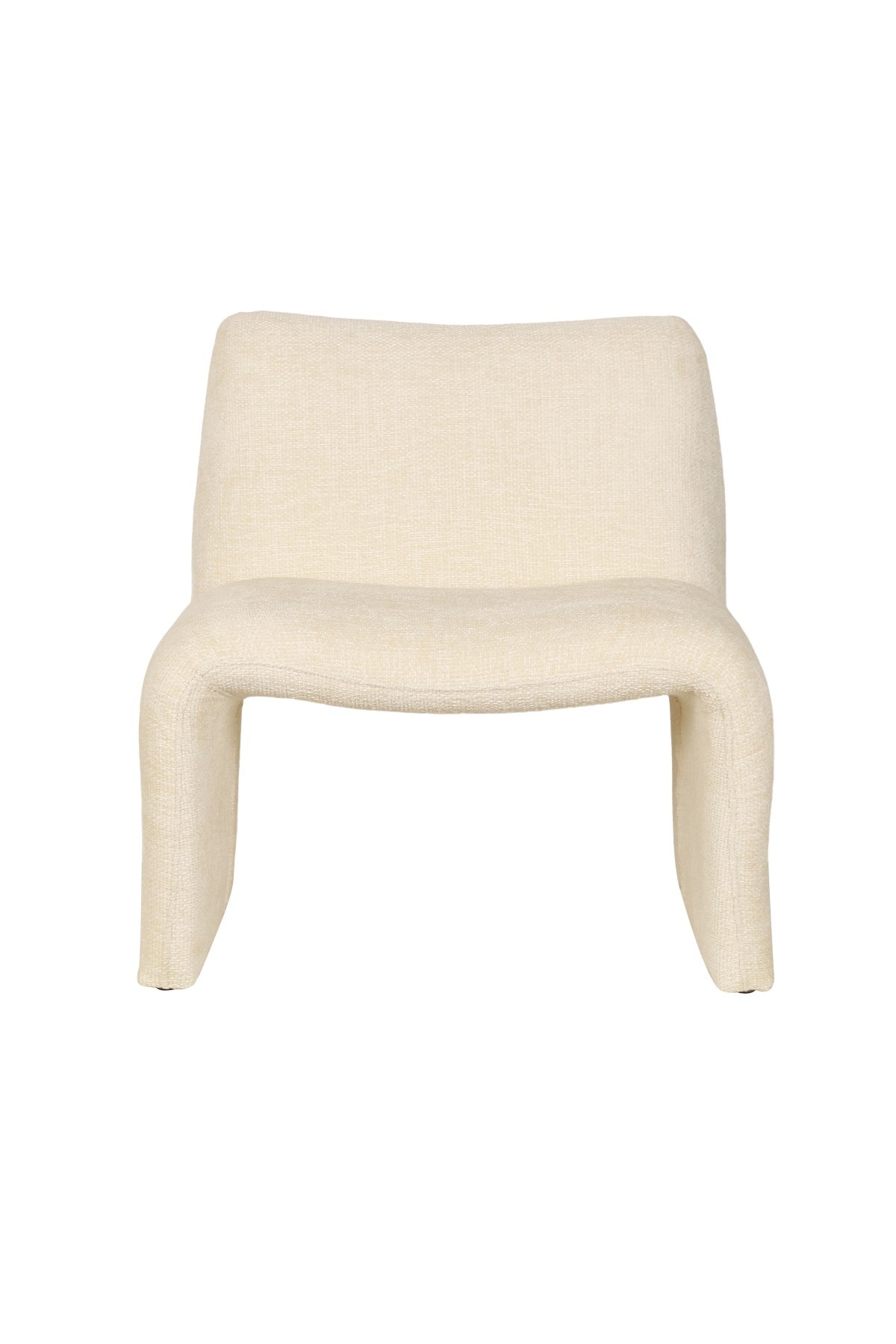 Modern White Accent Chair - Stylish Living Room Furniture for Home Decor, Office & Reading Nook