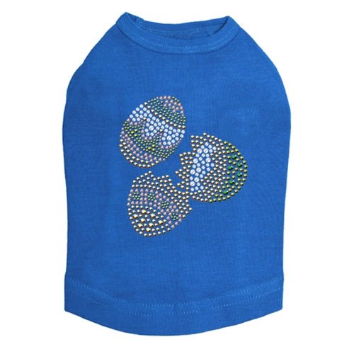 Sparkling Rhinestone Dog Tank Top for Easter - Stylish Pet Apparel in Multiple Colors - Perfect for Easter Celebrations, Pet Parties & Photo Shoots