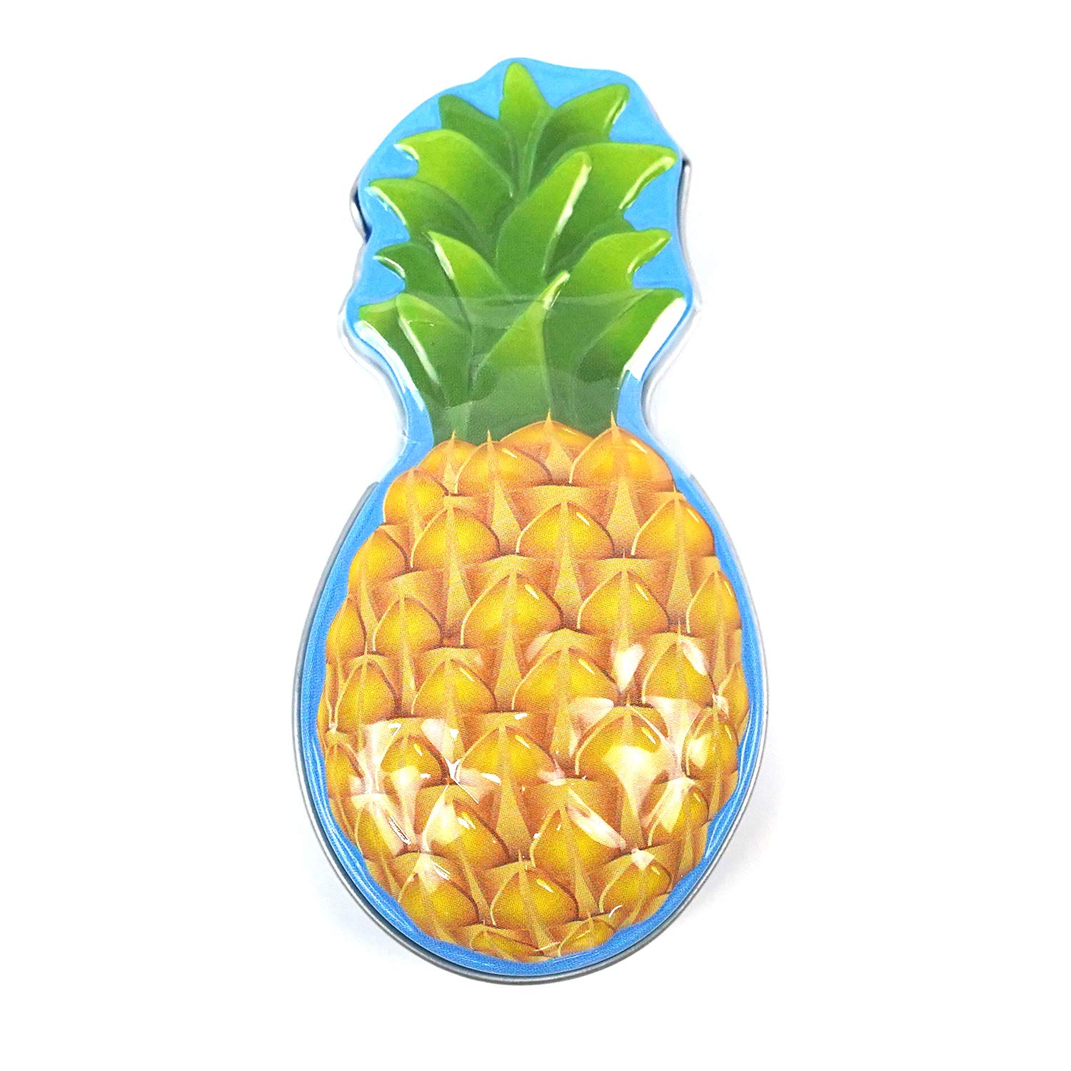Aloha Candies Pineapple Flavor Candy (2 Pack) with 2 GosuToys Stickers - Sweet Tropical Treats for Parties, Gifts & Snacking