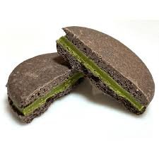 Meiji Rich Matcha Chocolate Sandwich Cookies - Pack of 5 | Authentic Japanese Green Tea Flavor | Perfect for Tea Time, Gifts & Snacking