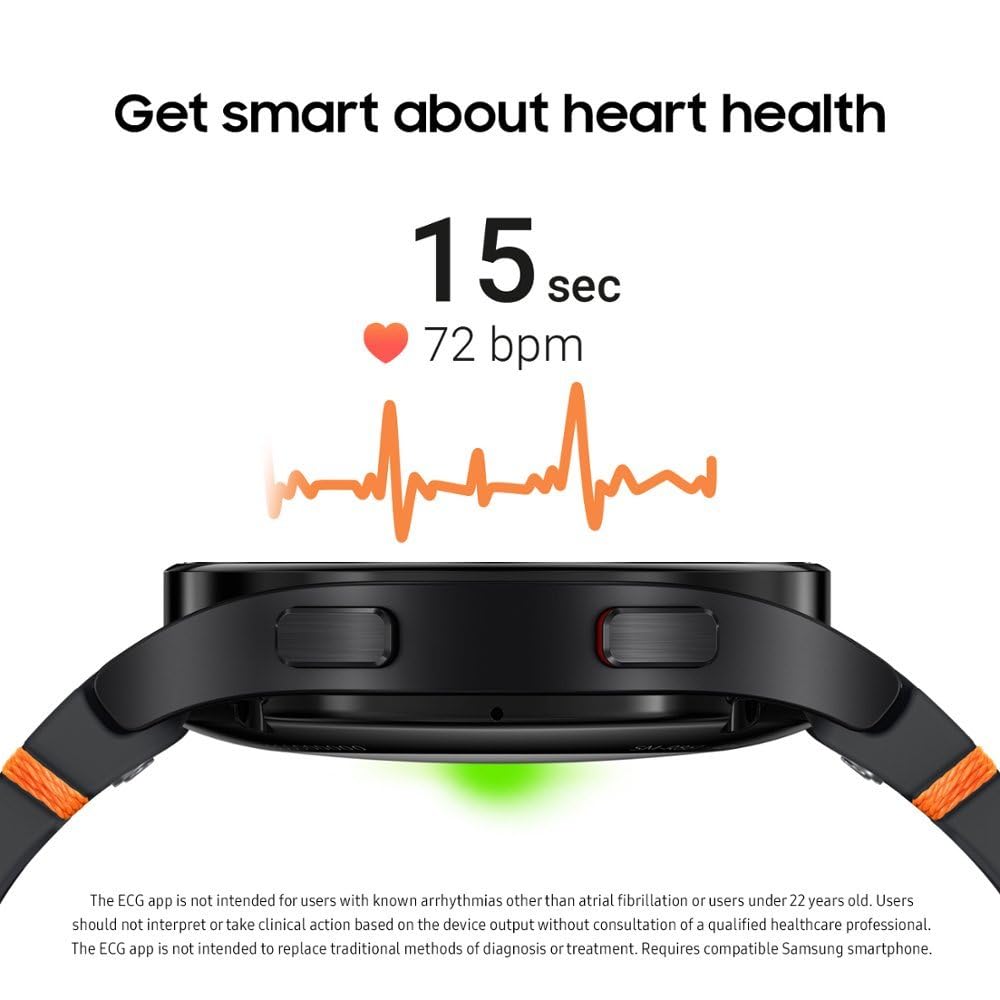SAMSUNG Galaxy Watch FE 40mm Bluetooth Smartwatch - AI Fitness Tracker with BIA Sensor, Heart Rate Monitor, Sleep Tracking & Personalized HR Zones | Latin America Version 2024 (Silver) | Perfect for Workouts, Running, Sleep Analysis & Daily Activity Tracking