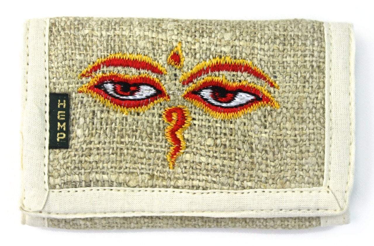 Lucky Fortune Wallet with Wise Eyes Design - Stylish & Secure RFID Blocking Bifold Wallet for Men & Women - Perfect for Travel, Business & Everyday Use