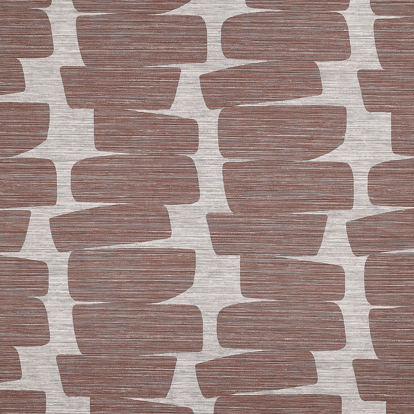 Phillip Jeffries Vinyl Stacked Baked Clay Wallpaper - Premium Textured Wall Covering for Living Room, Bedroom & Office Decor