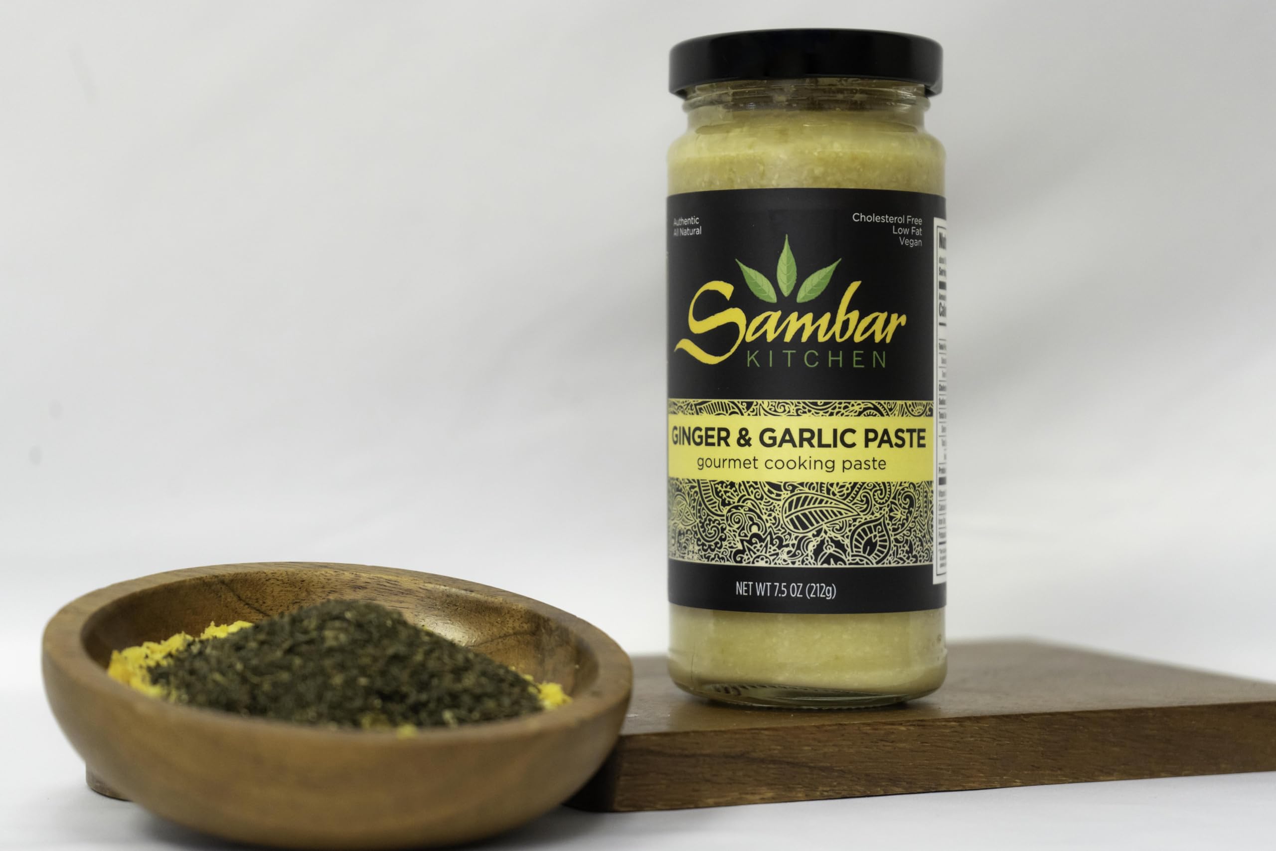 SAMBAR Ginger Paste 7.5oz - Essential Cooking Paste for Asian Cuisine