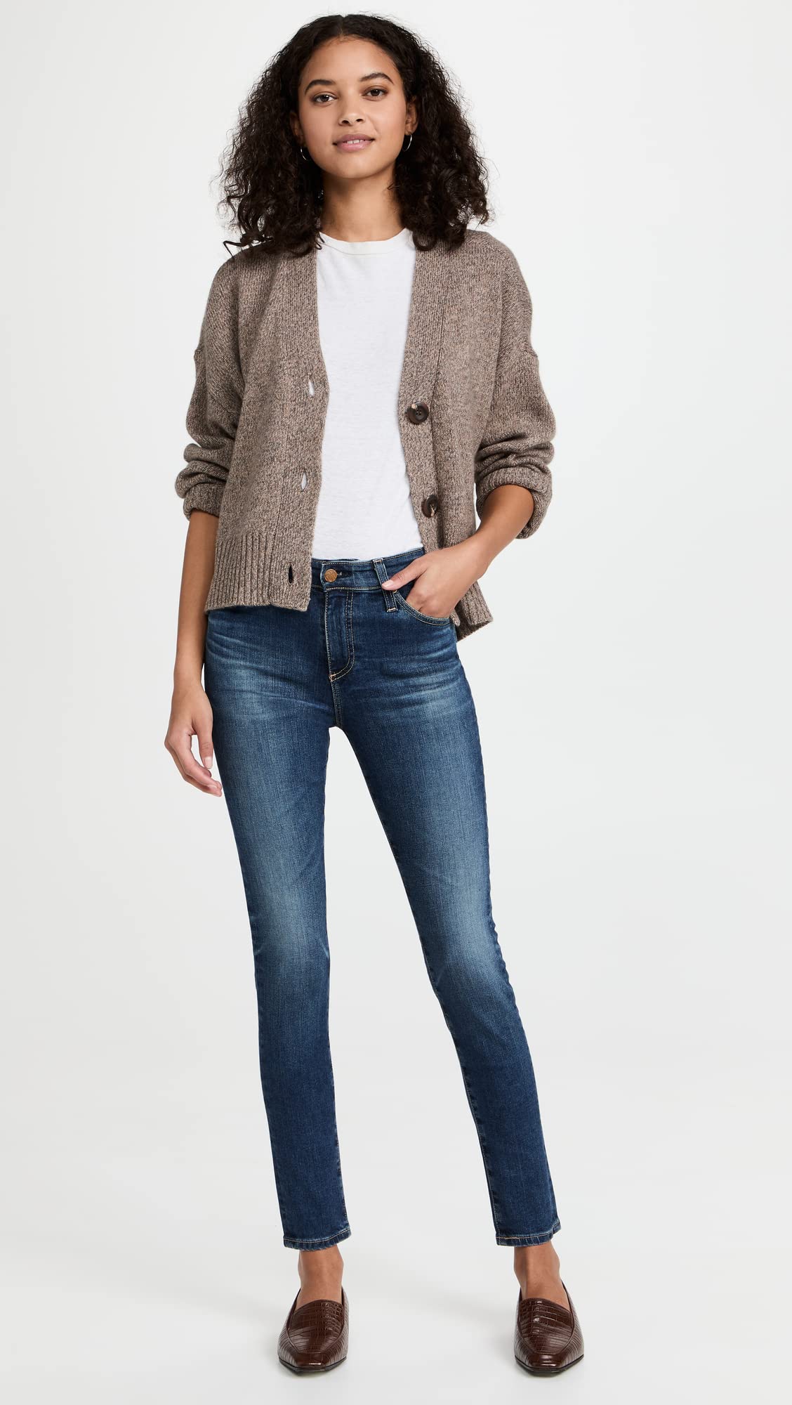 Women's Farrah High Rise Skinny Jeans - Stretch Denim Pants for Women, Slim Fit Ankle Jeans with Comfortable Waistband | Perfect for Casual Wear, Office & Night Out