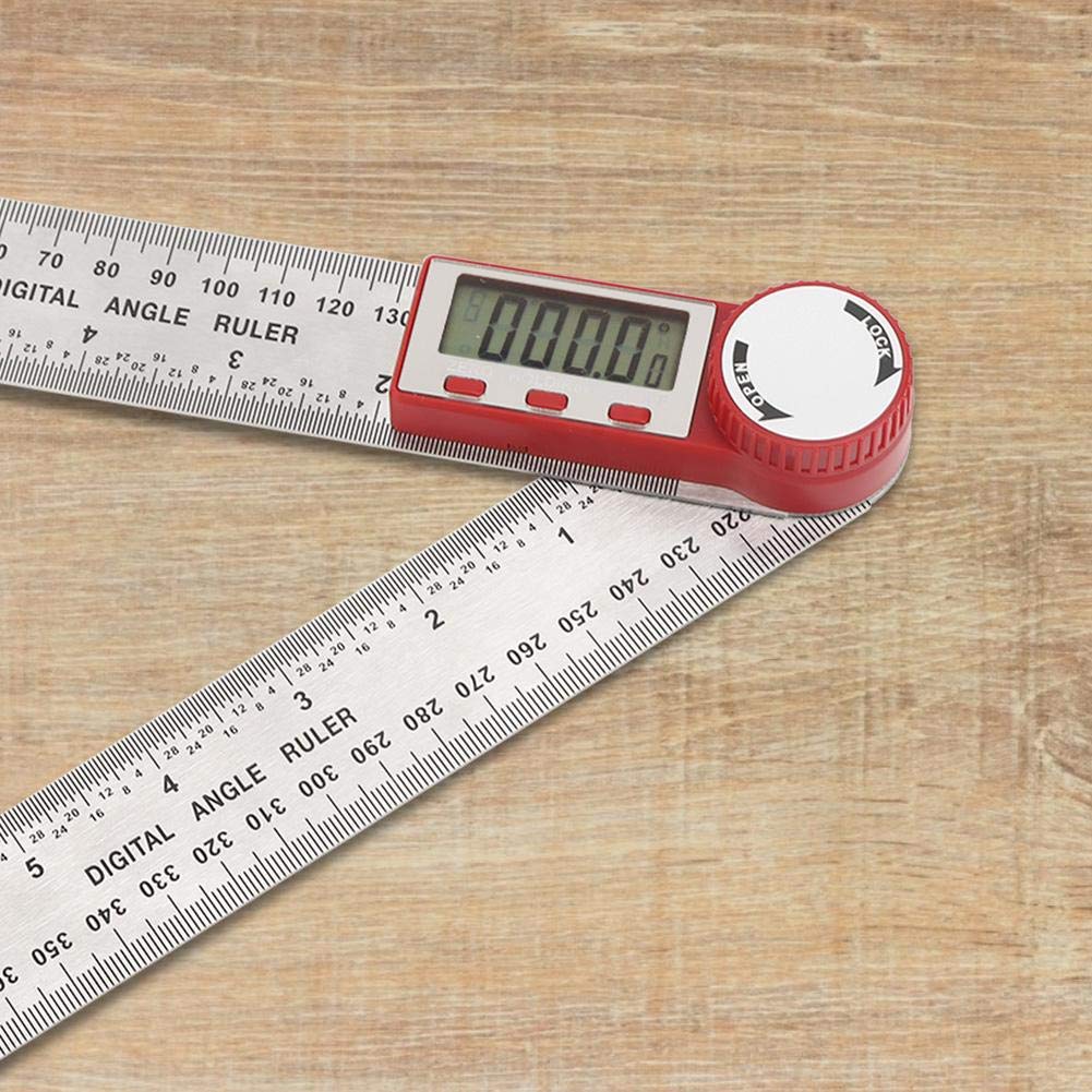 Digital Angle Finder Protractor - 360 Degree Measuring Tool for Woodworking, Construction & DIY Projects | Accurate Angle Measurement for Carpentry, Metalworking & Home Improvement