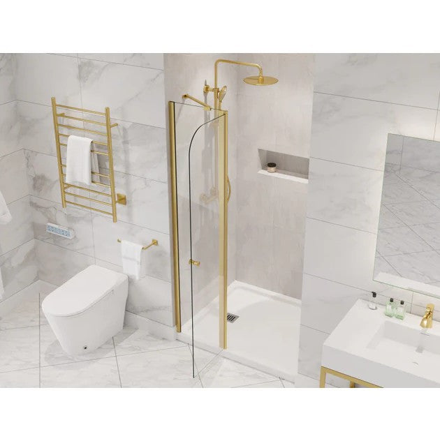 Anzzi SD AZ14 01BG Frameless Shower Door 72