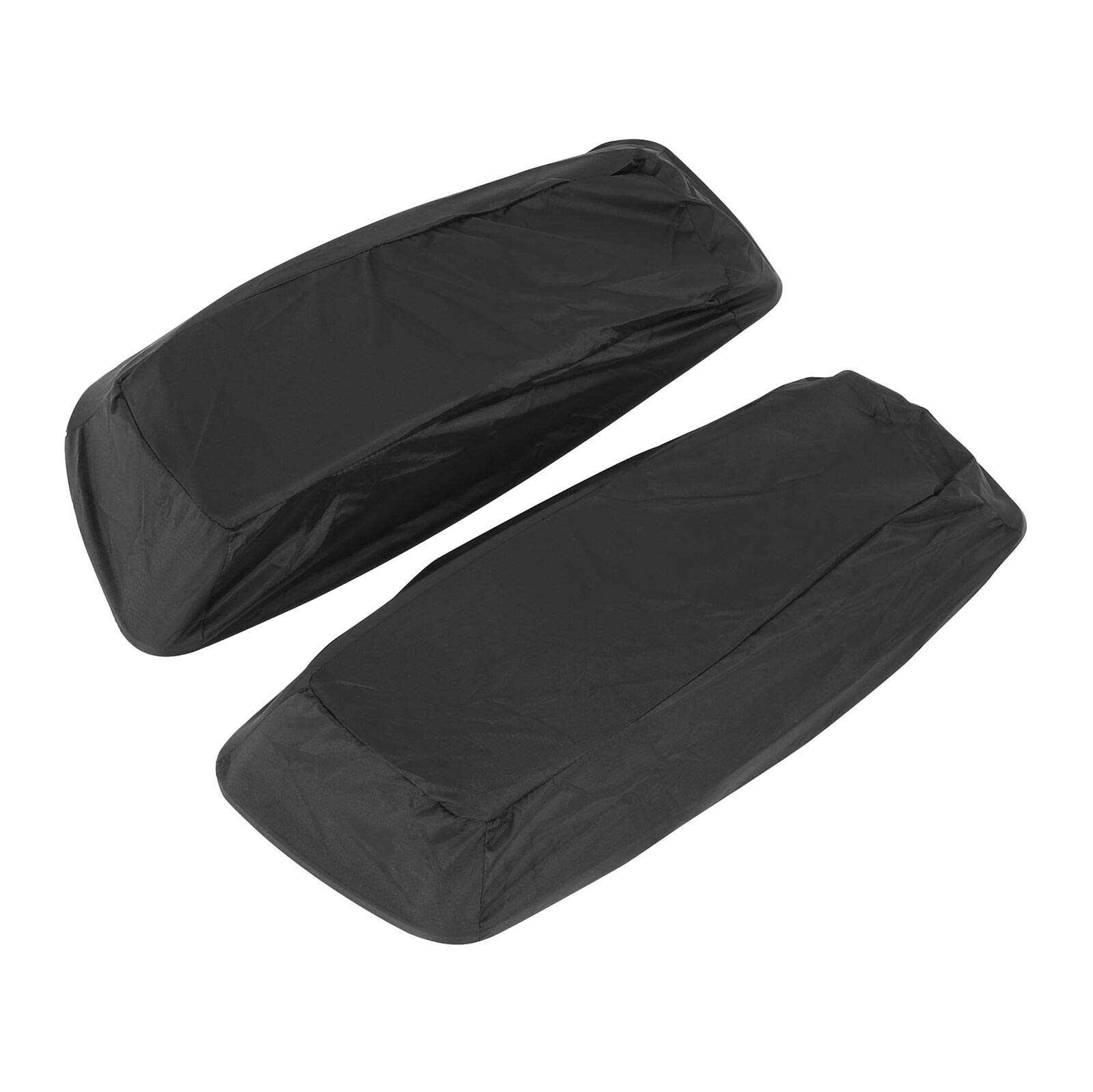 6x9'' Hard Saddlebag Speaker Grill Covers for Harley Touring Road King 2014-2021 - Matte Black Replacement Lids for FLHTCU FLHTK FLHT FLTRX FLHR FLTRXS Models - Perfect for Road Trips & Custom Bike Upgrades