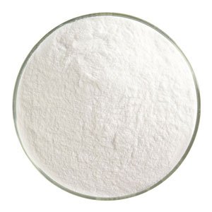 1 Lb Clear Transparent Powder Frit - 90 COE Glass Fusing Supply for DIY Jewelry, Art Glass & Kiln Craft Projects - Perfect for Stained Glass, Mosaics & Glass Blending