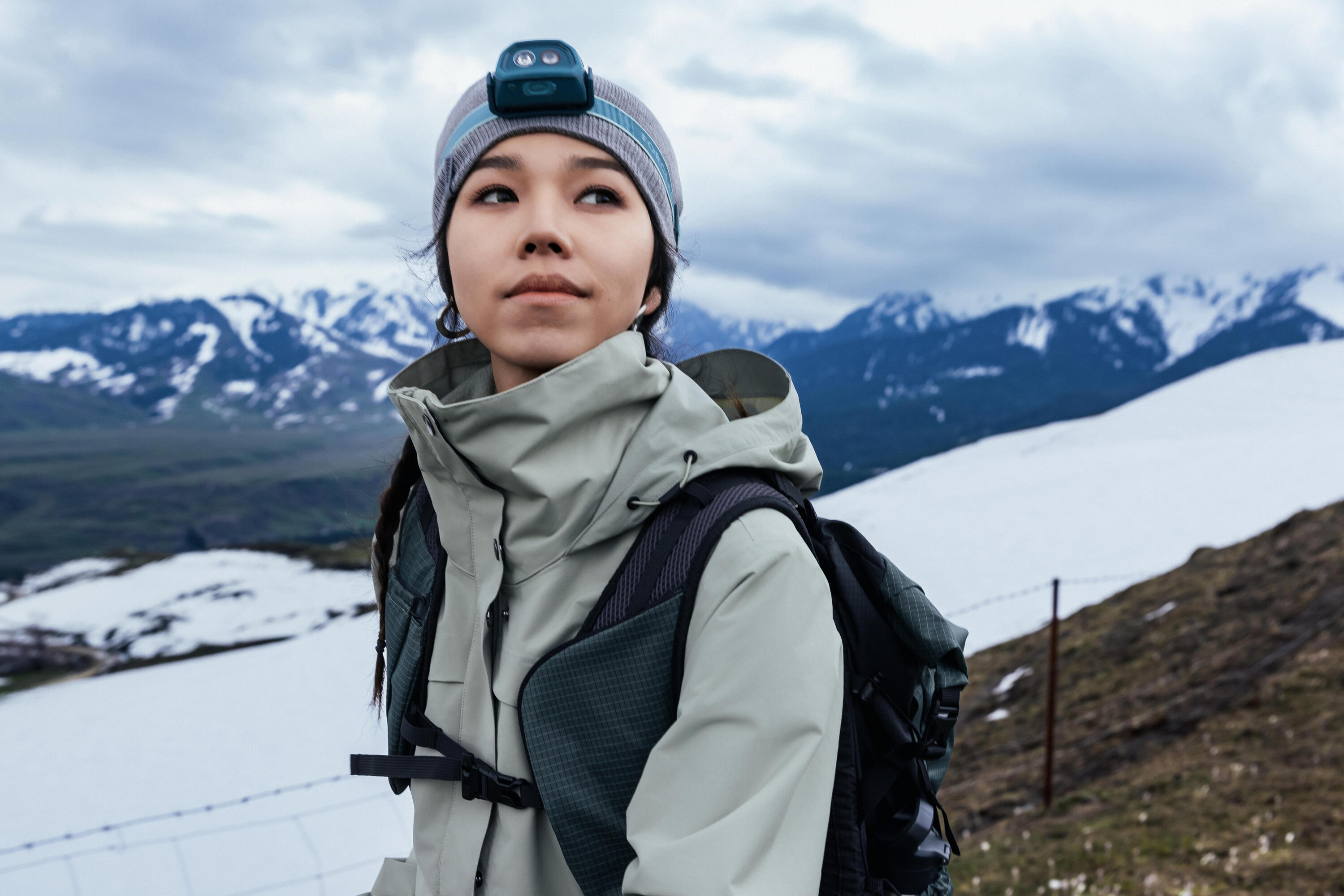 Simond HL500 USB Rechargeable 300 Lumen LED Headlamp - Perfect for Camping, Hiking, Running & Outdoor Adventures
