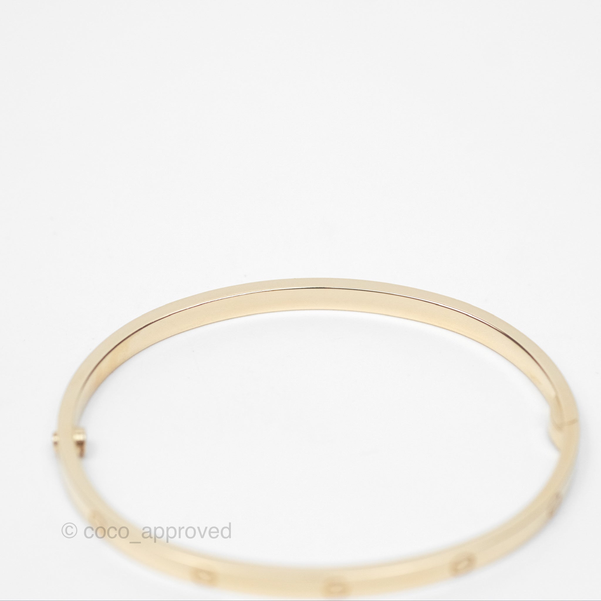 Cartier Small Love Bracelet 18K Yellow Gold - Luxury Jewelry for Women, Anniversary & Valentine's Day Gift - Perfect for Everyday Wear & Special Occasions