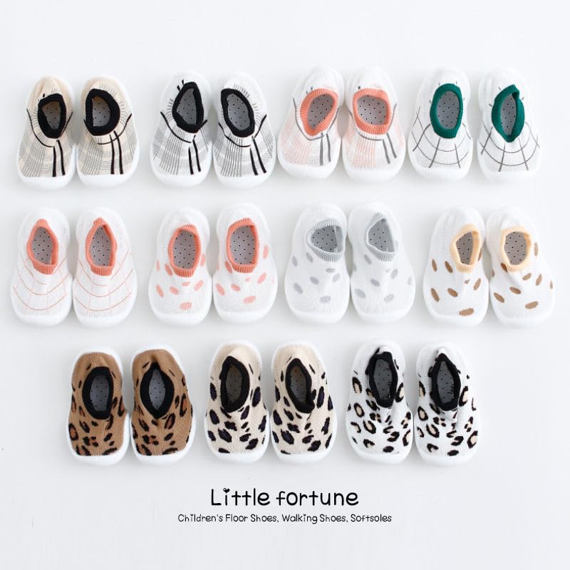 **Non-Slip Baby Slipper Socks for Boys & Girls – Soft Unisex Toddler House Shoes with Rubber Sole – Perfect for Indoor Play, Crib & Floor Safety**