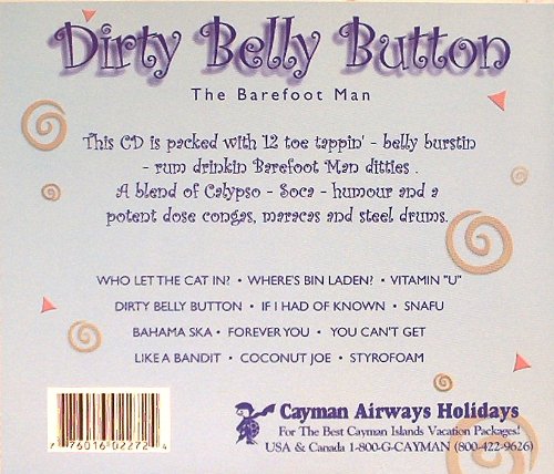 Best Dirty Belly Button Cleaner for Men - Barefoot Lifestyle Essential | Perfect for Outdoor Activities, Camping & Relaxing at Home
