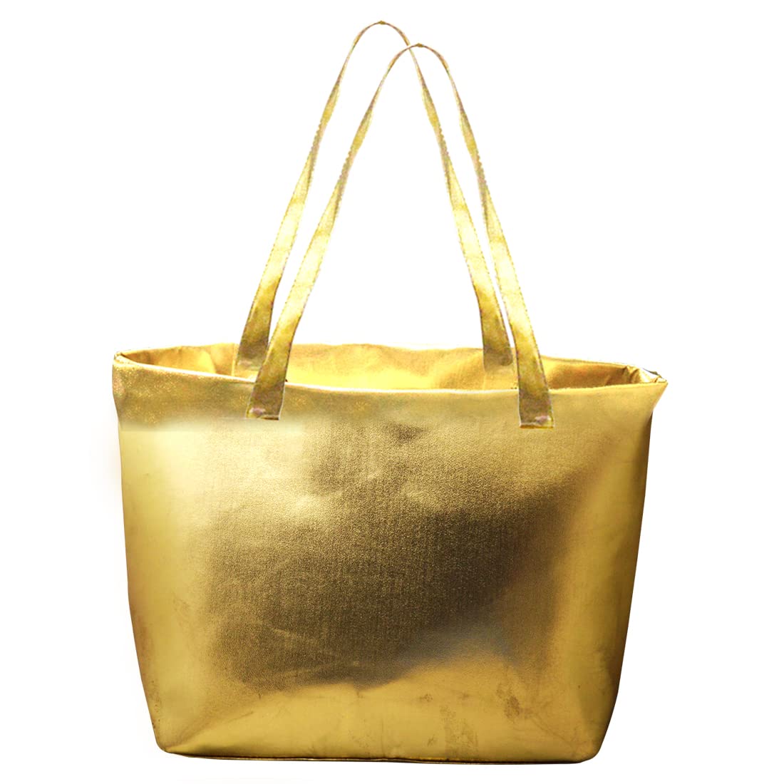 Adbeni Women's Golden Handbag & Shoulder Bag for Office, Daily Use, Travel - Perfect for Cosmetics, Phone, Essentials | Stylish & Functional Purse for Work, Commute, Shopping