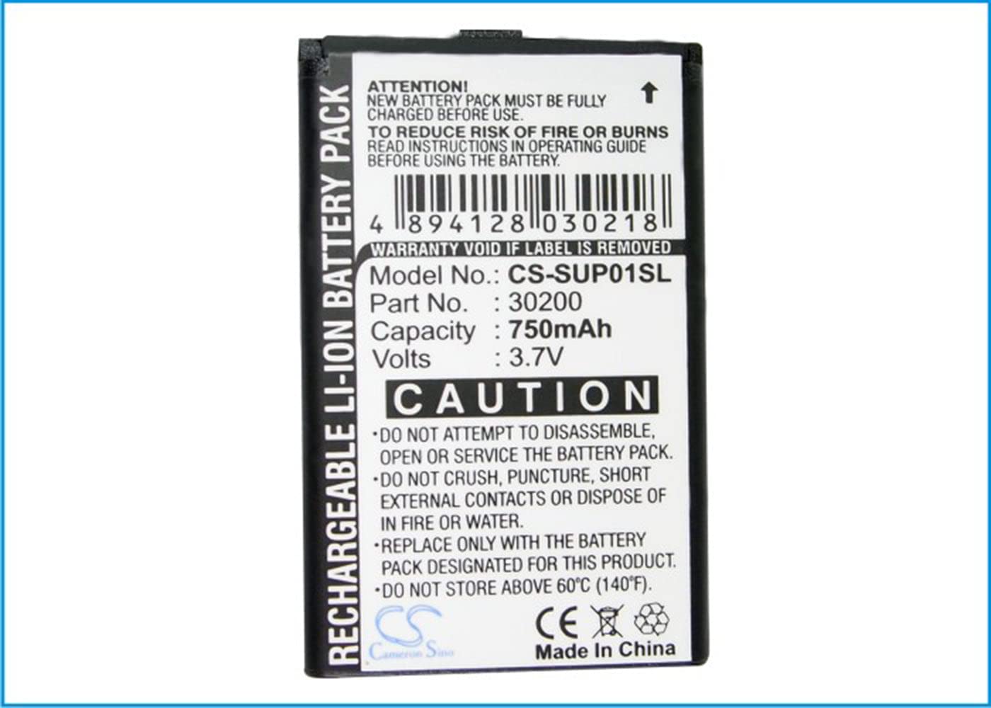 VINTRONS Replacement Battery 30200 for Callaway uPro & Pro Go GPS - Long-Lasting Power for Golf GPS Devices on the Course