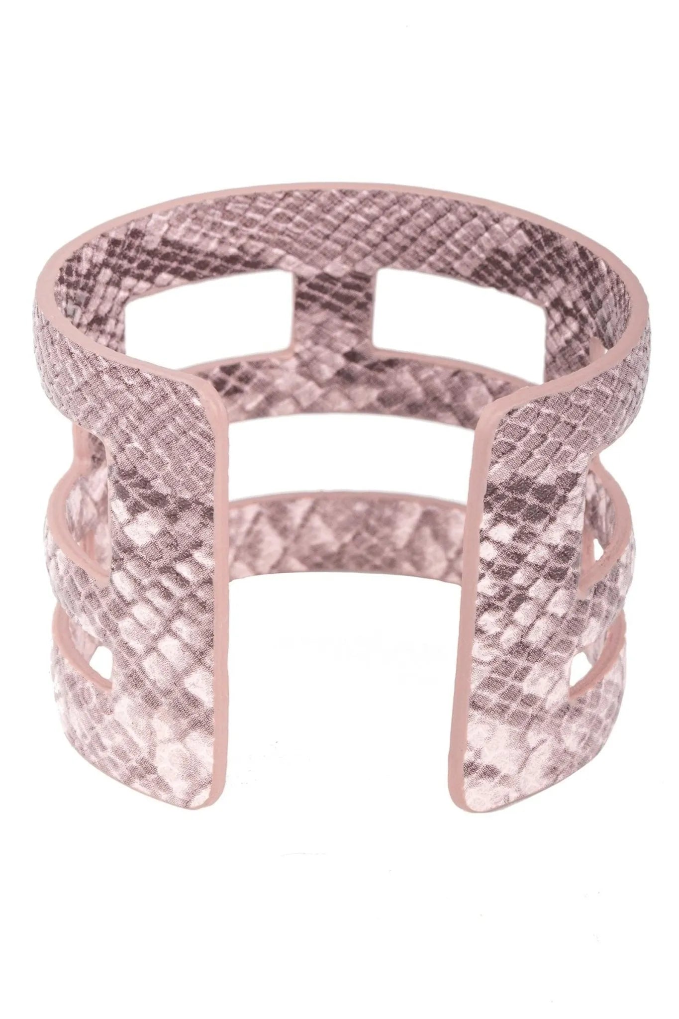 Jaanavar Animal Print Cuff Bracelet for Women - Stylish Boho Fashion Accessory for Parties, Weddings & Everyday Wear