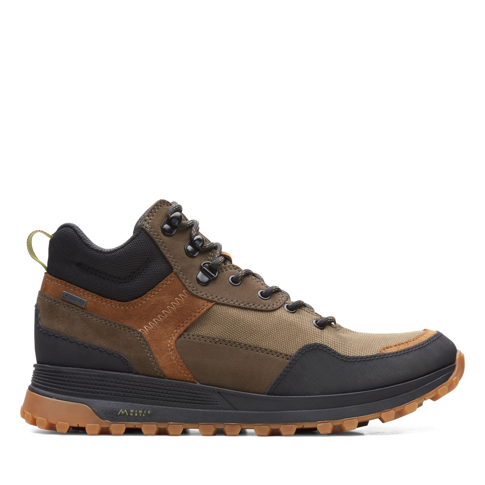 Clarks Men's ATL TrekHiGTX Waterproof Hiking Boots - Lightweight & Durable for Outdoor Adventures, Hiking, and Camping