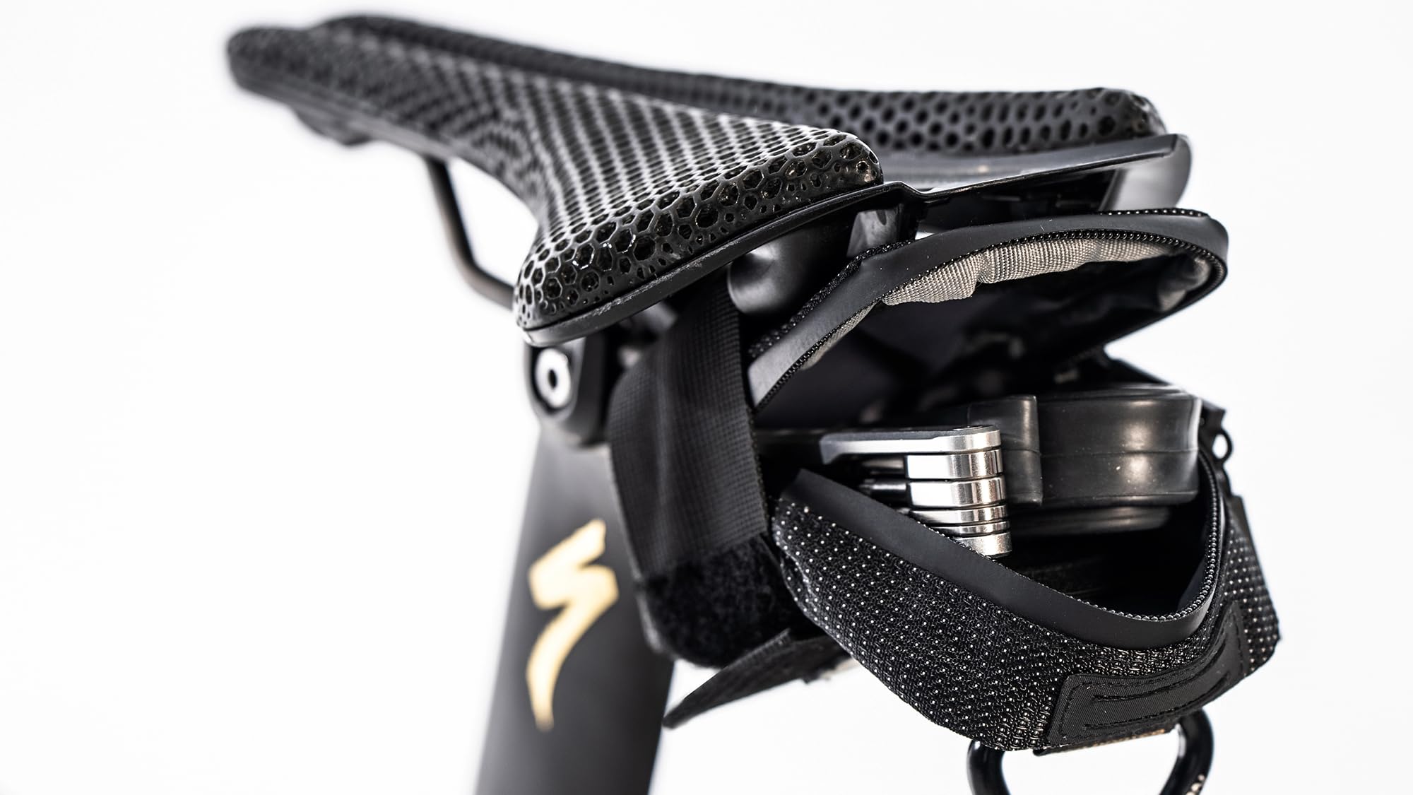 Waterproof NEO PORTER RADTAIL Bike Saddle Bag - Under Seat Bicycle Pouch for Cycling Accessories Storage - Perfect for Road Bikes, Mountain Bikes & Commuting