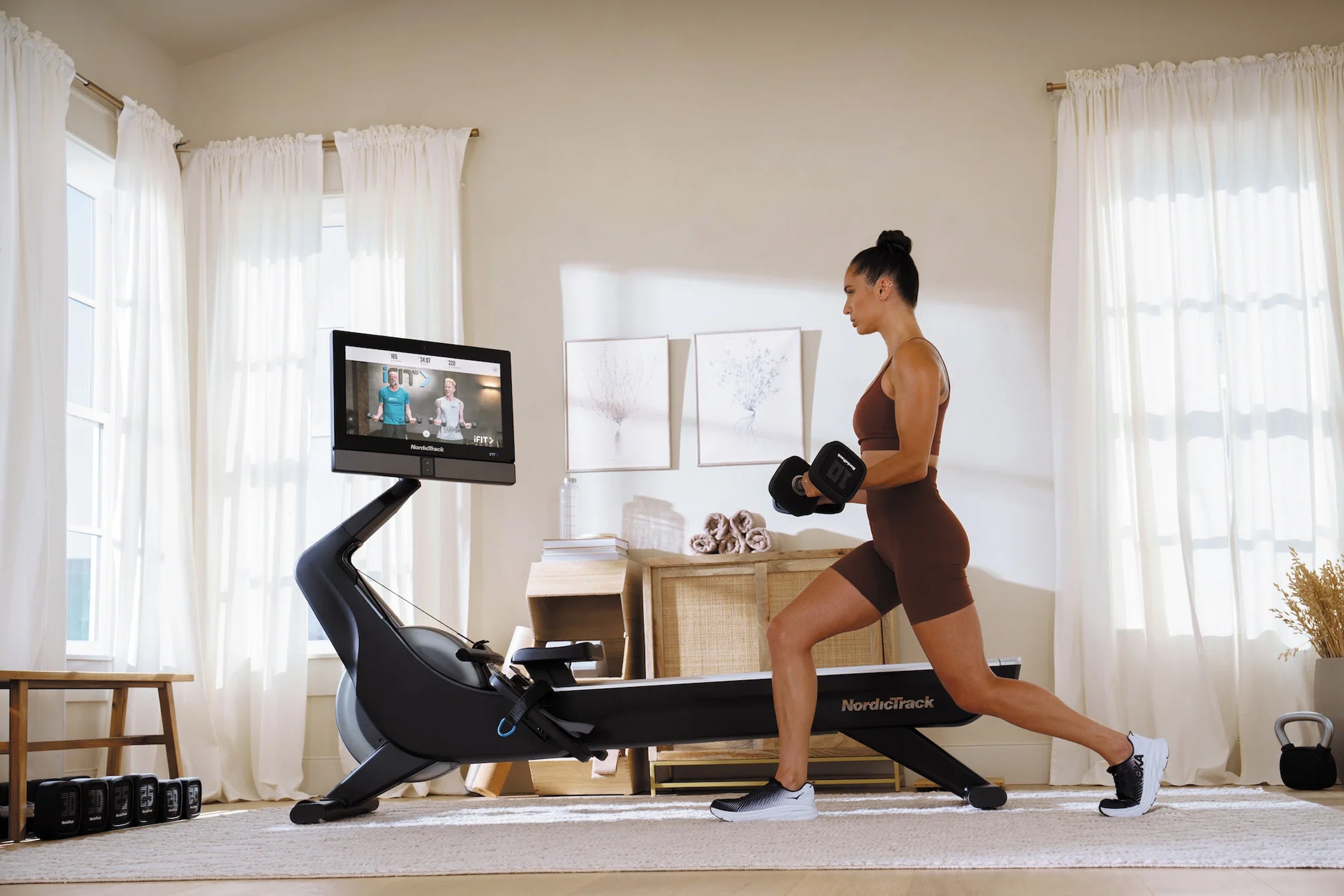NordicTrack RW900 Rowing Machine - Premium Home Rower with Interactive Training - Perfect for Home Gym, Cardio Workouts & Full-Body Exercise