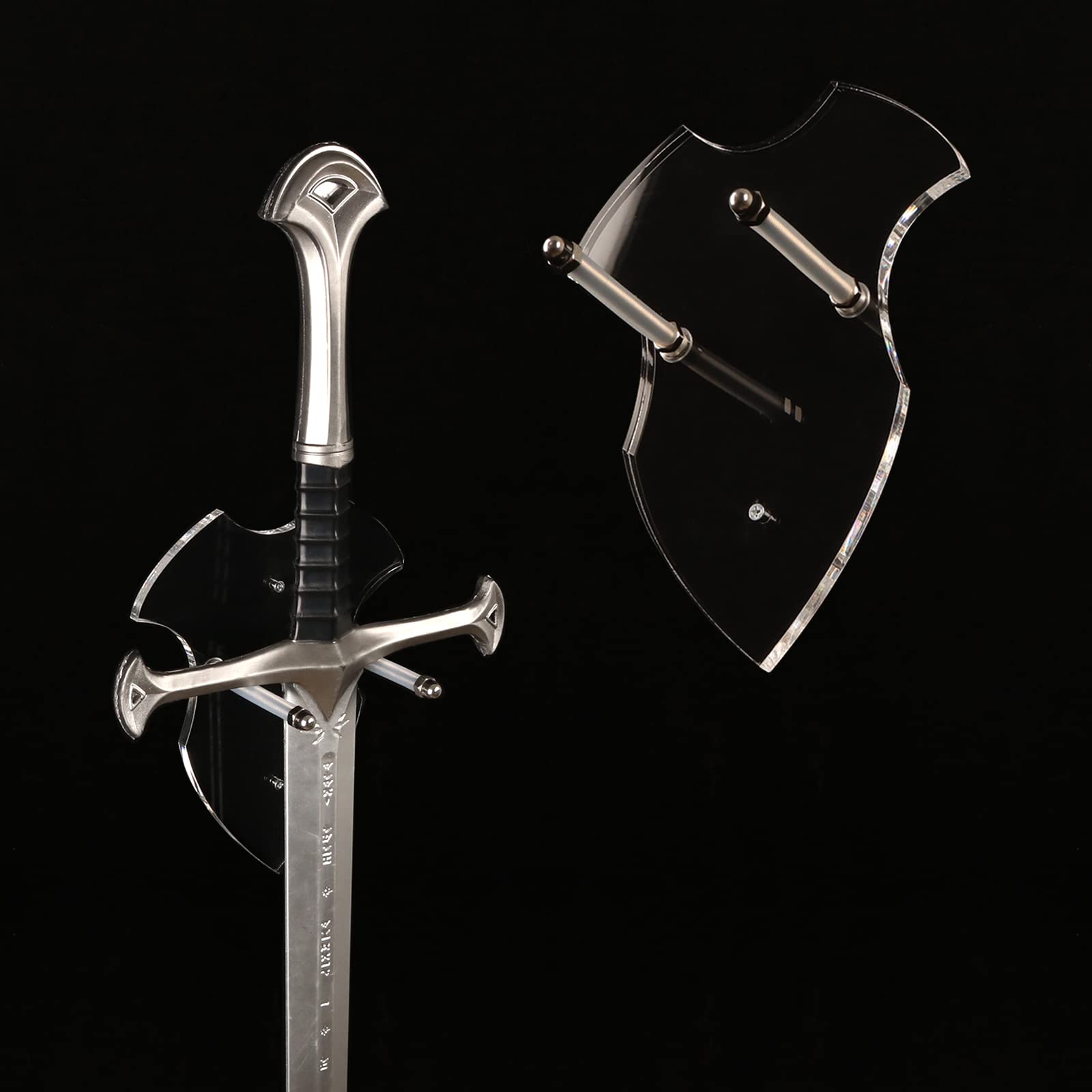Premium Sword Holder & Wall Mount - Vertical Display for Swords, Axes & Collectibles - Perfect for Home Decor, Man Cave, or Medieval Themed Rooms