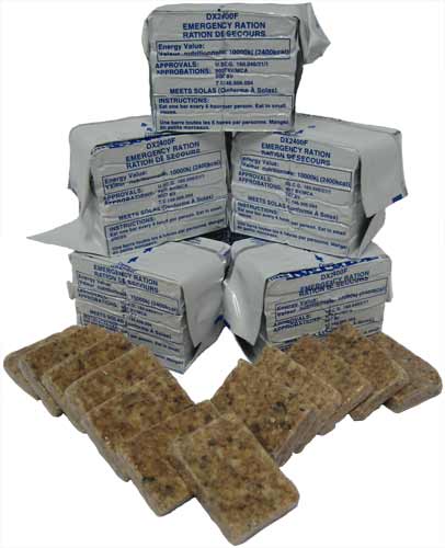 Datrex 2400 Emergency Food Bar - 3 Day/72 Hour Survival Rations for Disaster Preparedness, Camping & Outdoor Adventures | Long Shelf Life, High-Calorie Nutrition