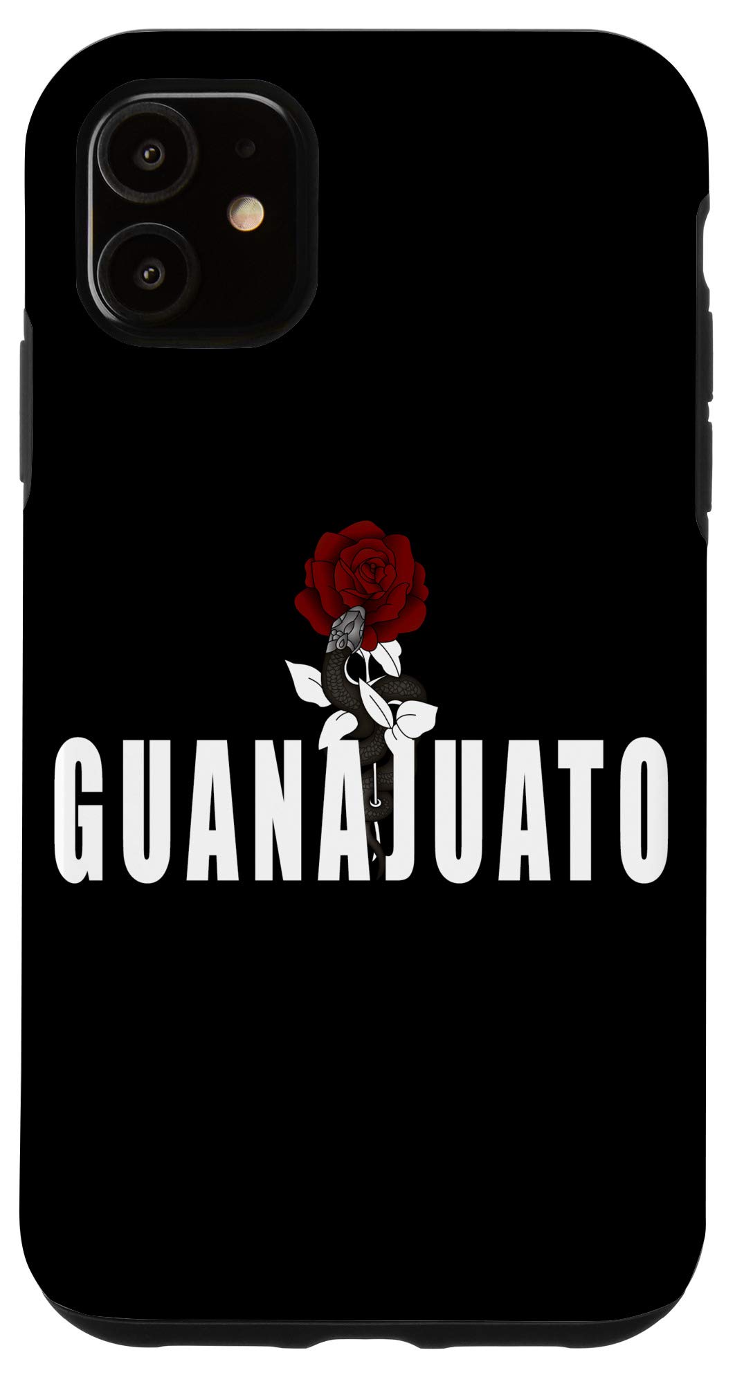 iPhone 11 Protective Case - Mexican Heritage Rose Design from Guanajuato | Durable Phone Cover for Everyday Use & Travel