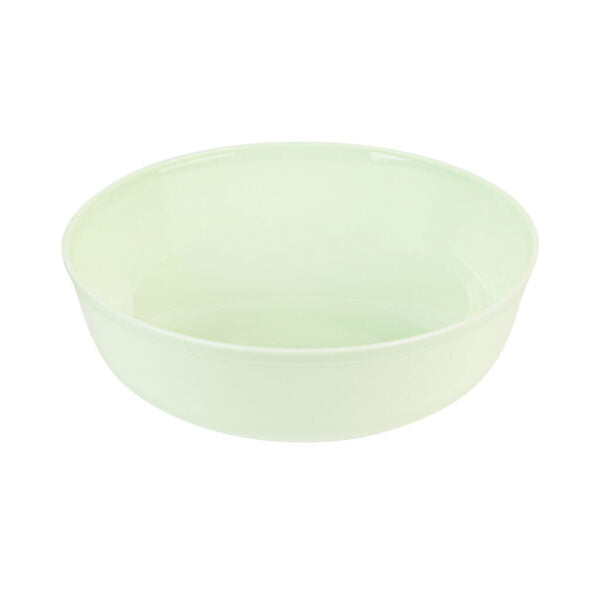 Premium 16 oz Mint Green Round Plastic Soup Bowls - Set of 10, Durable & Elegant Dinnerware for Restaurants, Catering & Home Use - Microwave & Dishwasher Safe Serving Bowls for Soups, Salads, Cereals & Desserts