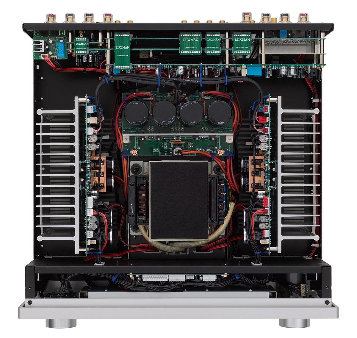 Luxman L 505Z Integrated Stereo Amplifier - High-End Audio System for Home Theater & Music Listening