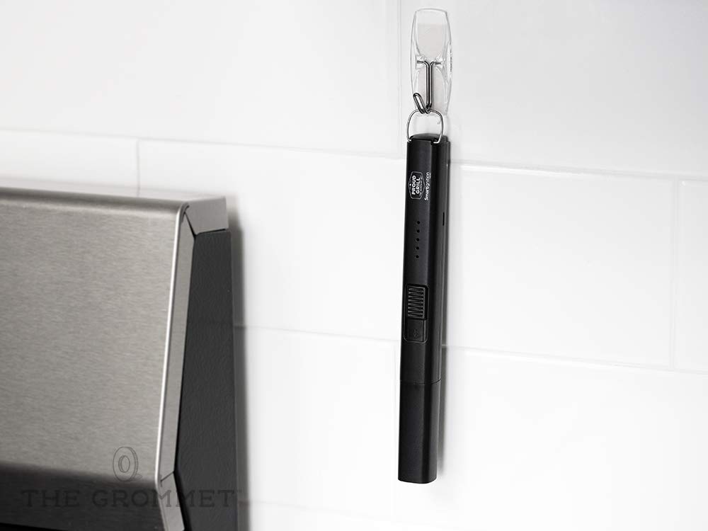 Proud Grill Smartignition Rechargeable Electric Lighter - Matte Black | USB-C Charging | Windproof & Waterproof | Perfect for Candles, Grills, Fireplaces, Camping & Outdoor Cooking | Portable, Odor-Free & Eco-Friendly Alternative to Disposable Lighters