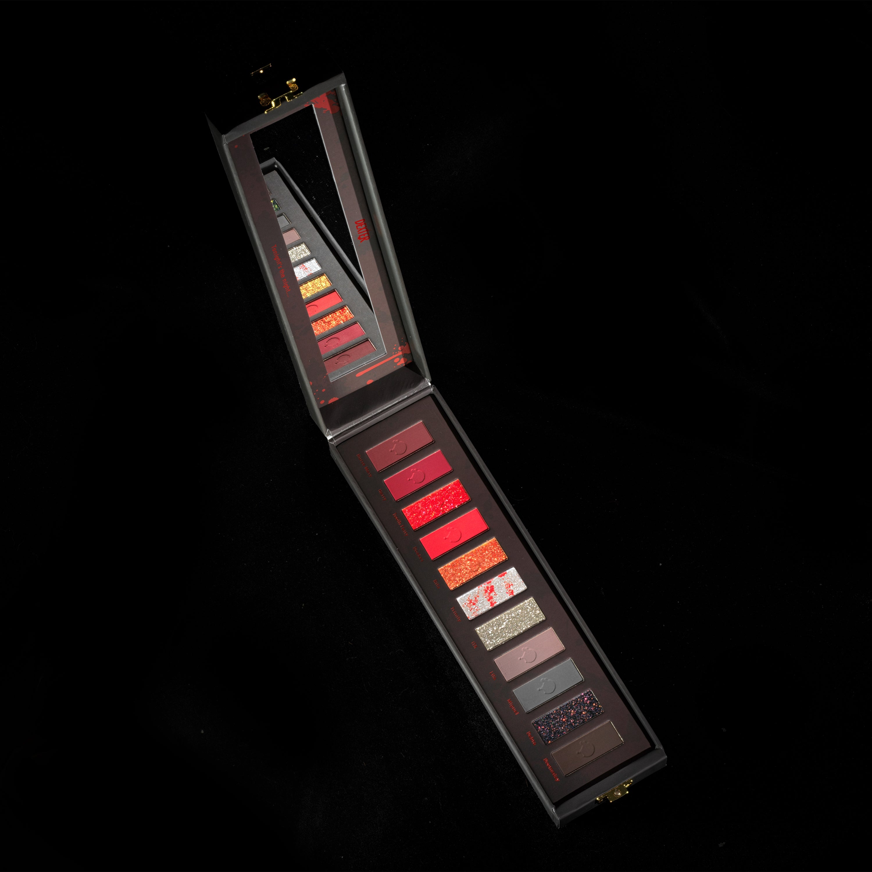 Dexter Eyeshadow Palette - 12 Highly Pigmented Matte & Shimmer Shades | Vegan & Cruelty-Free Makeup for Professional & Everyday Looks | Perfect for Parties, Weddings & Special Occasions