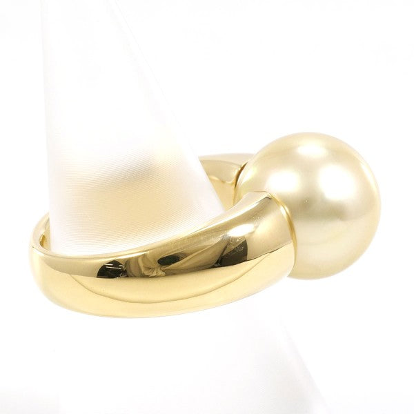 18K Yellow Gold South Sea Pearl Ring for Women – Elegant Pearl Jewelry for Weddings, Parties & Special Occasions