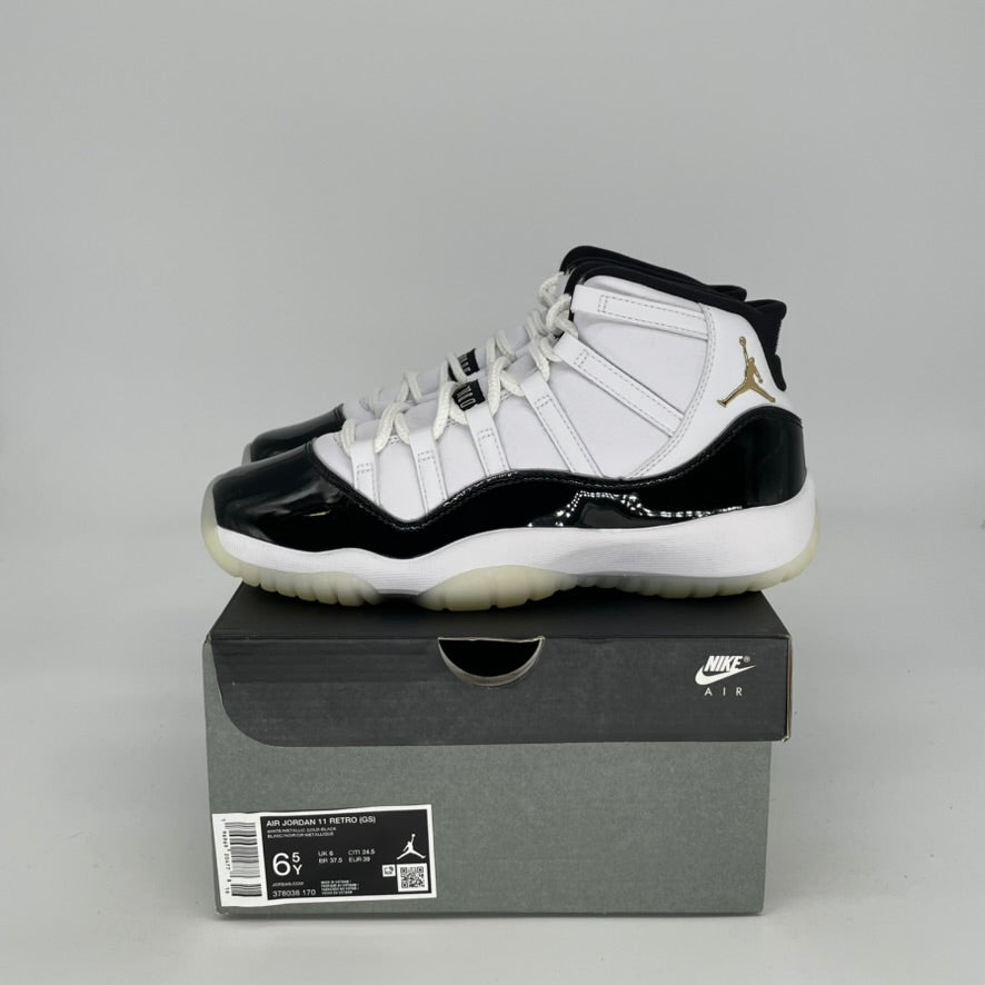 AIR JORDAN 11 DMP GRATITUDE Basketball Shoes - Men's Size 6.5/Women's Size 8 (378038-170) - Perfect for Court Performance & Streetwear Fashion